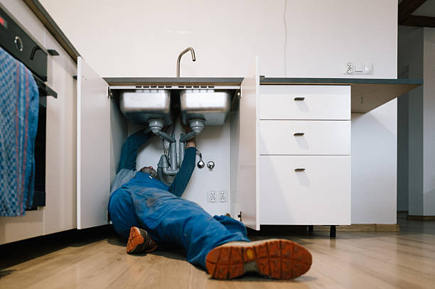 Professional Pipe Repair technician working in Springville, NY